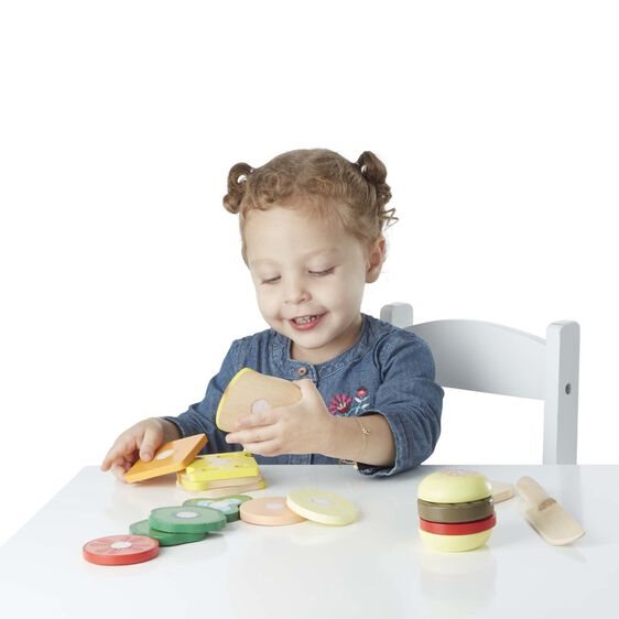 משחק הכנת כריכים עשוי עץ melissa&doug