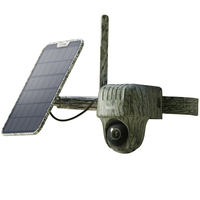 מצלמה נטענת כולל פאנל סולארי Reolink &lrm;Go Ranger + Solar Panel 2