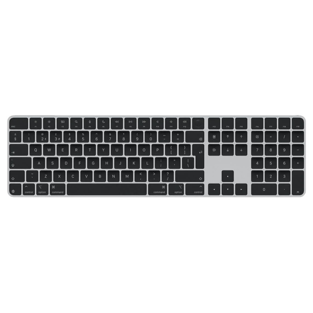 מקלדת אלחוטית כולל כפתור Apple Touch ID &lrm;Magic Keyboard EU Layout פריסה אירופאית