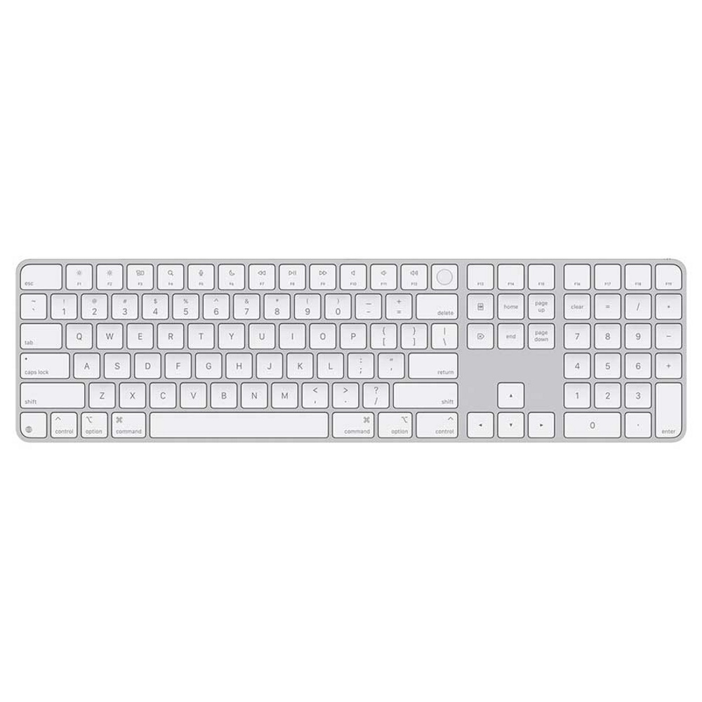 מקלדת Magic Keyboard כולל לוח מקשים מספרי ו-Apple Touch ID &lrm;MXK73HB/A