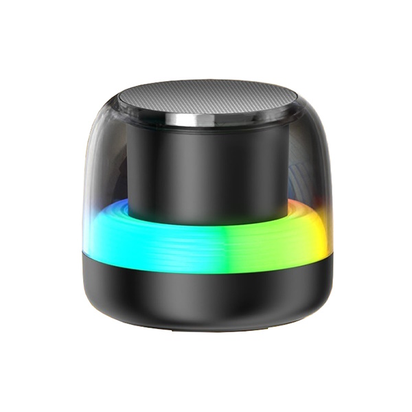 רמקול אלחוטי נייד כולל תאורת RGB מתחלפת TEKNO &lrm;5398 - שחור