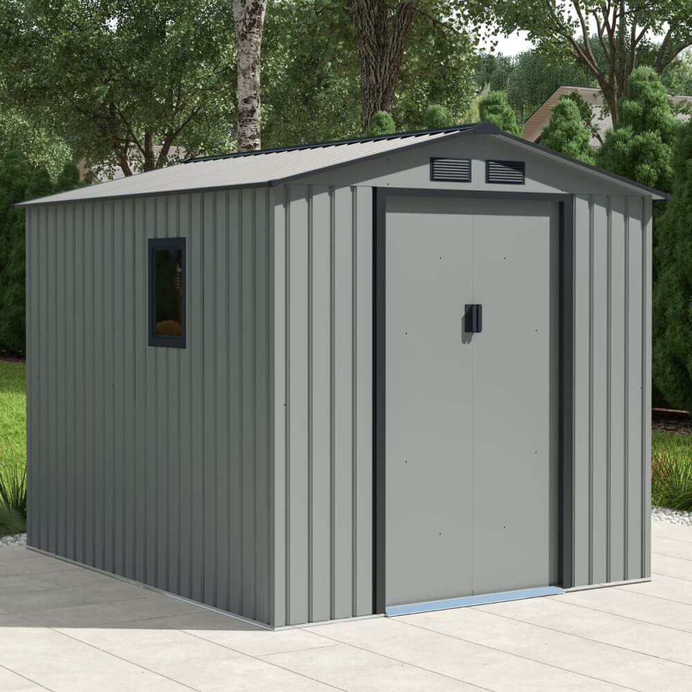 מחסן מתכת פרמיום Garden Top 2.13X2.55 &lrm;G78