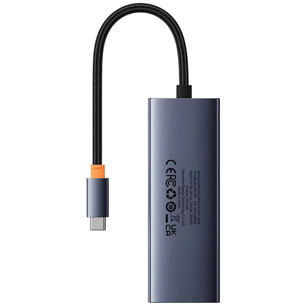 תמונה של מתאם baseus usb type-c
