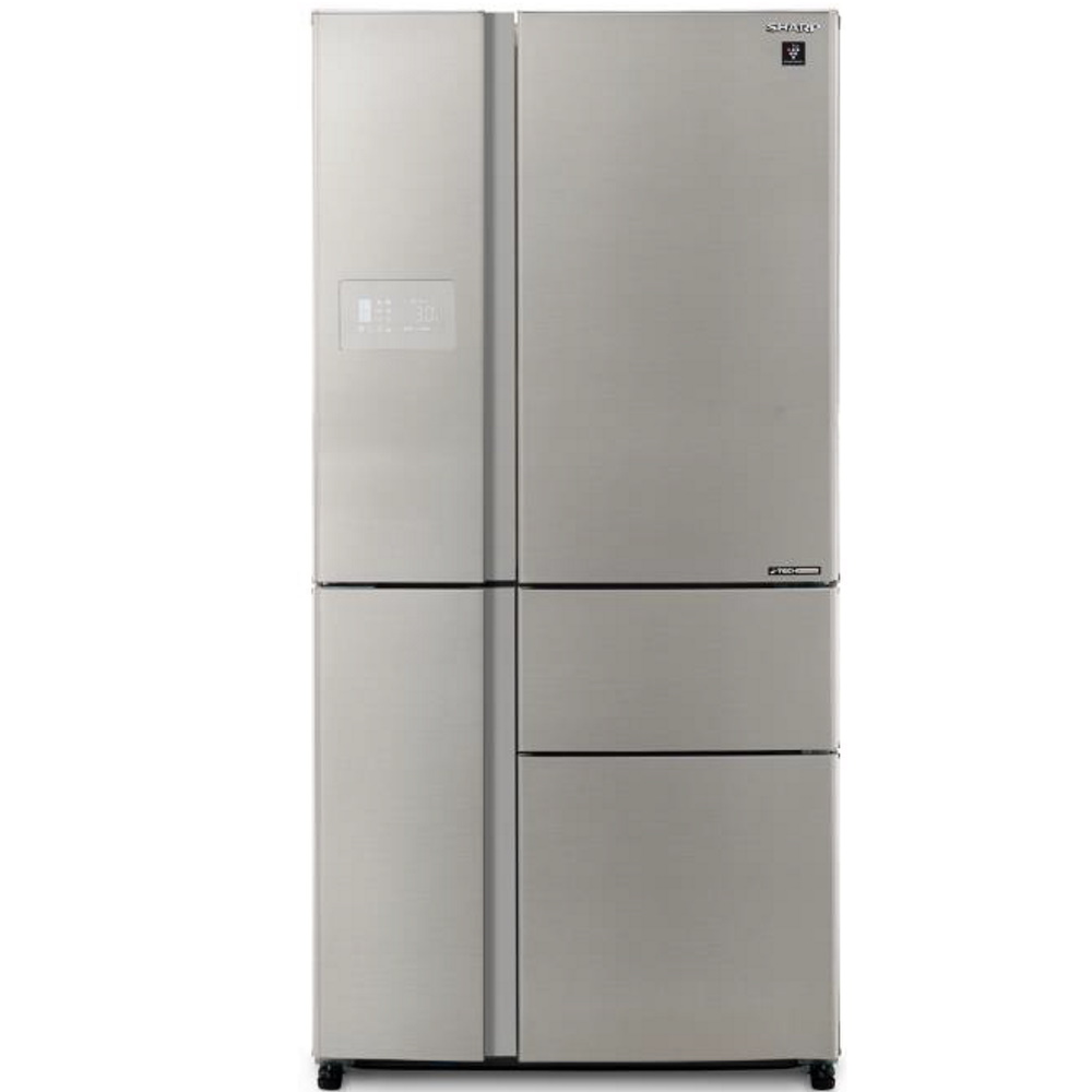 מקרר 5 דלתות 668 ליטר Sharp &lrm;SJ-FP910-BS נירוסטה