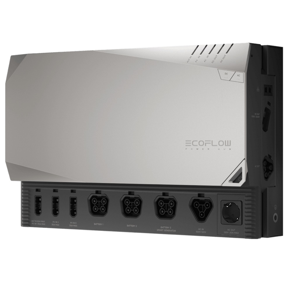 סט מערכת סולארית ביתית 3600/6000w 20kwh כולל 18 פאנלים סולארים ecoflow 9720w