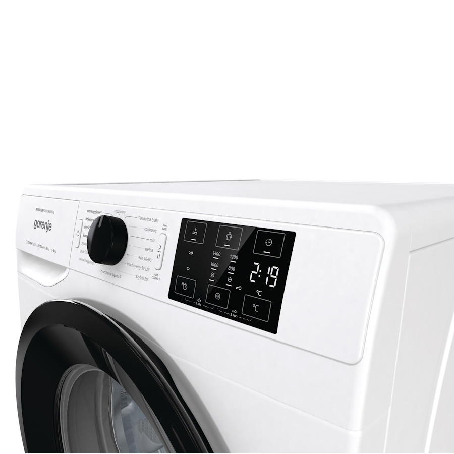 מכונת כביסה פתח חזית - 9 קג gorenje