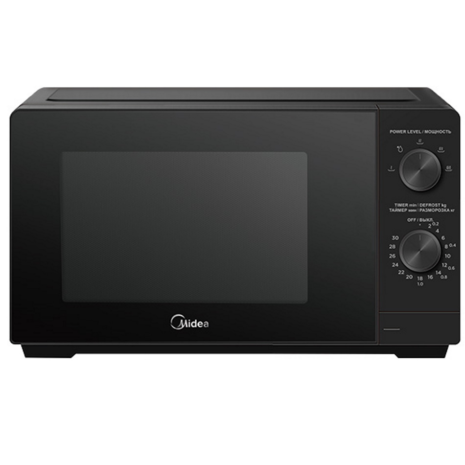 מיקרוגל מכני - 20 ליטר Midea &lrm;MM7P012MZ שחור