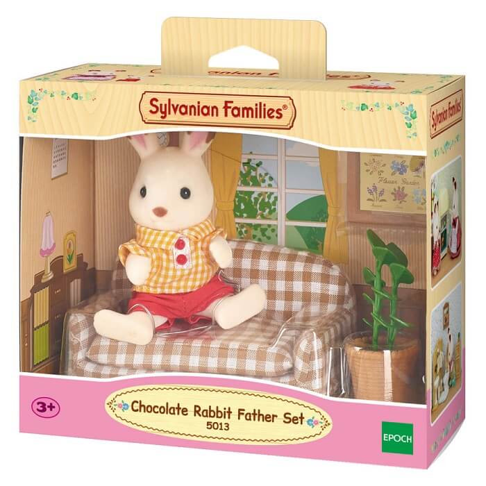 משפ' סילבניאן ערכת אבא ארנבון שוקולד sylvanian families