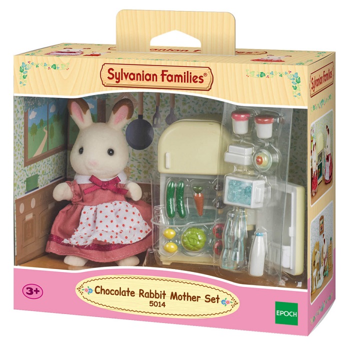 משפ' סילבניאן ערכת אמא ארנבונית שוקולד sylvanian families
