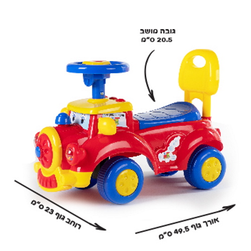 בימבה הקטר הראשון שלי כולל צופר ומנגינות iam