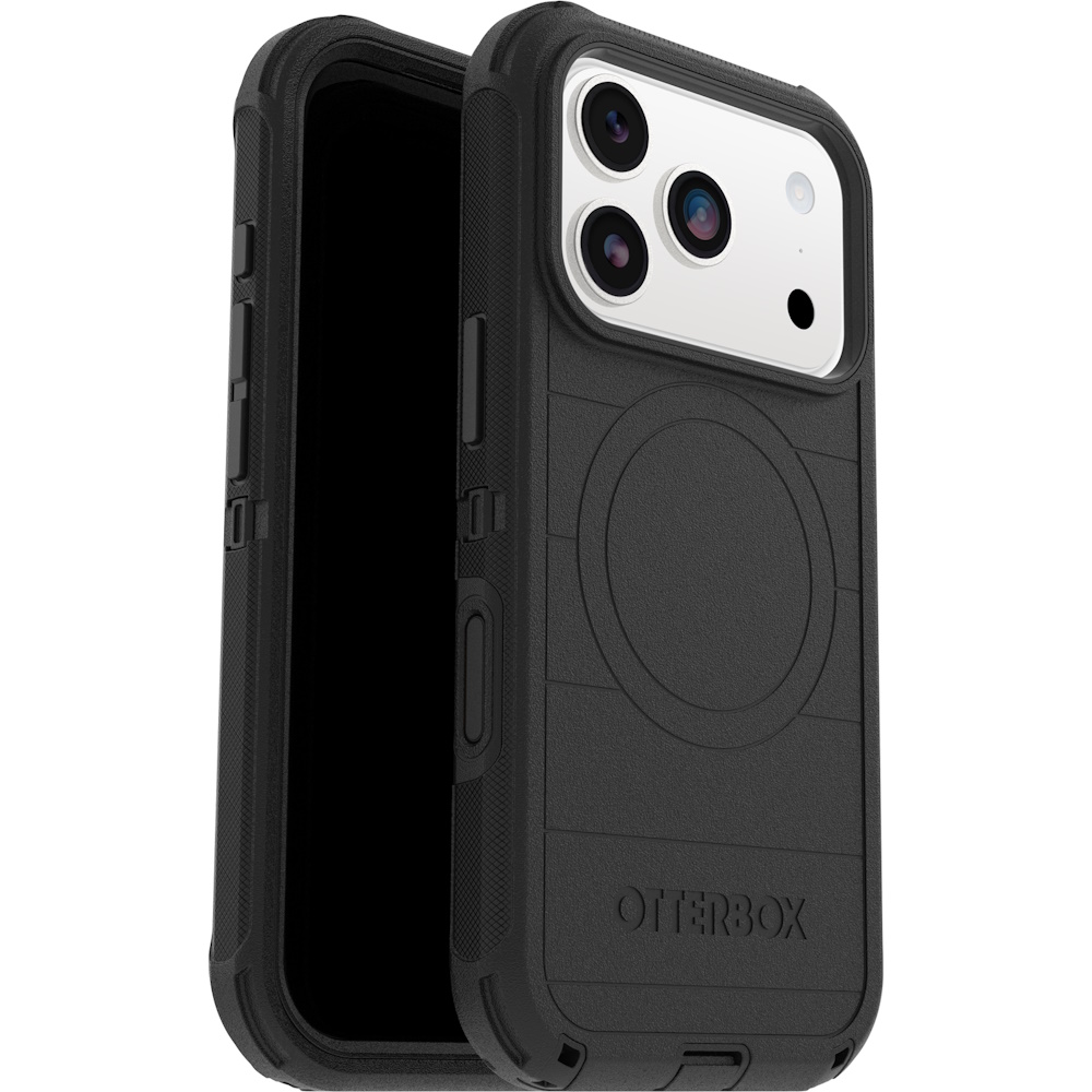 כיסוי ל-iPhone 17 Pro ‏OtterBox &lrm;Defender Pro MagSafe iPhone 17 Pro שחור
