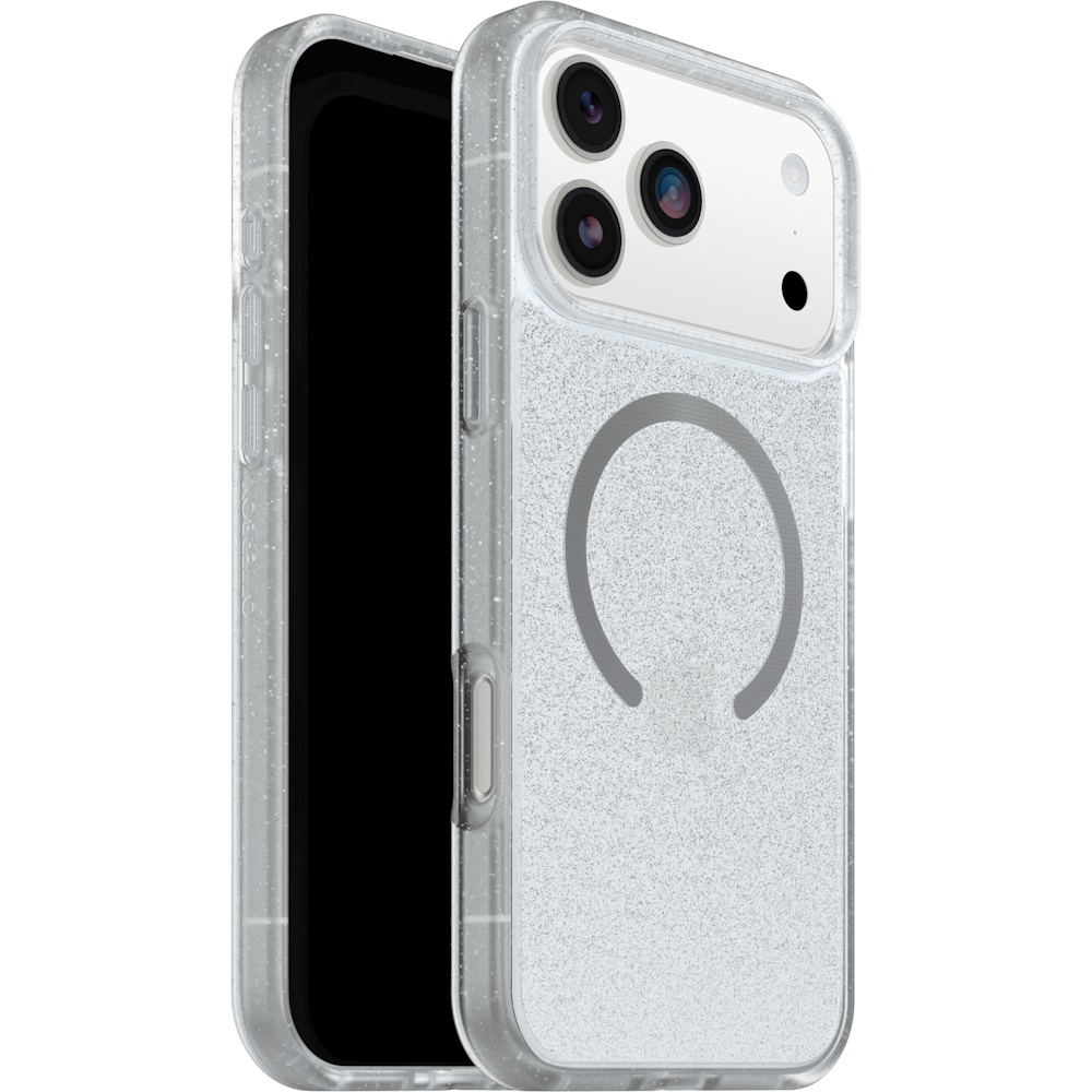 כיסוי סיליקון ל-iPhone 17 Pro Max ‏OtterBox &lrm;React MagSafe iPhone 17 Pro Max שקוף מנצנץ