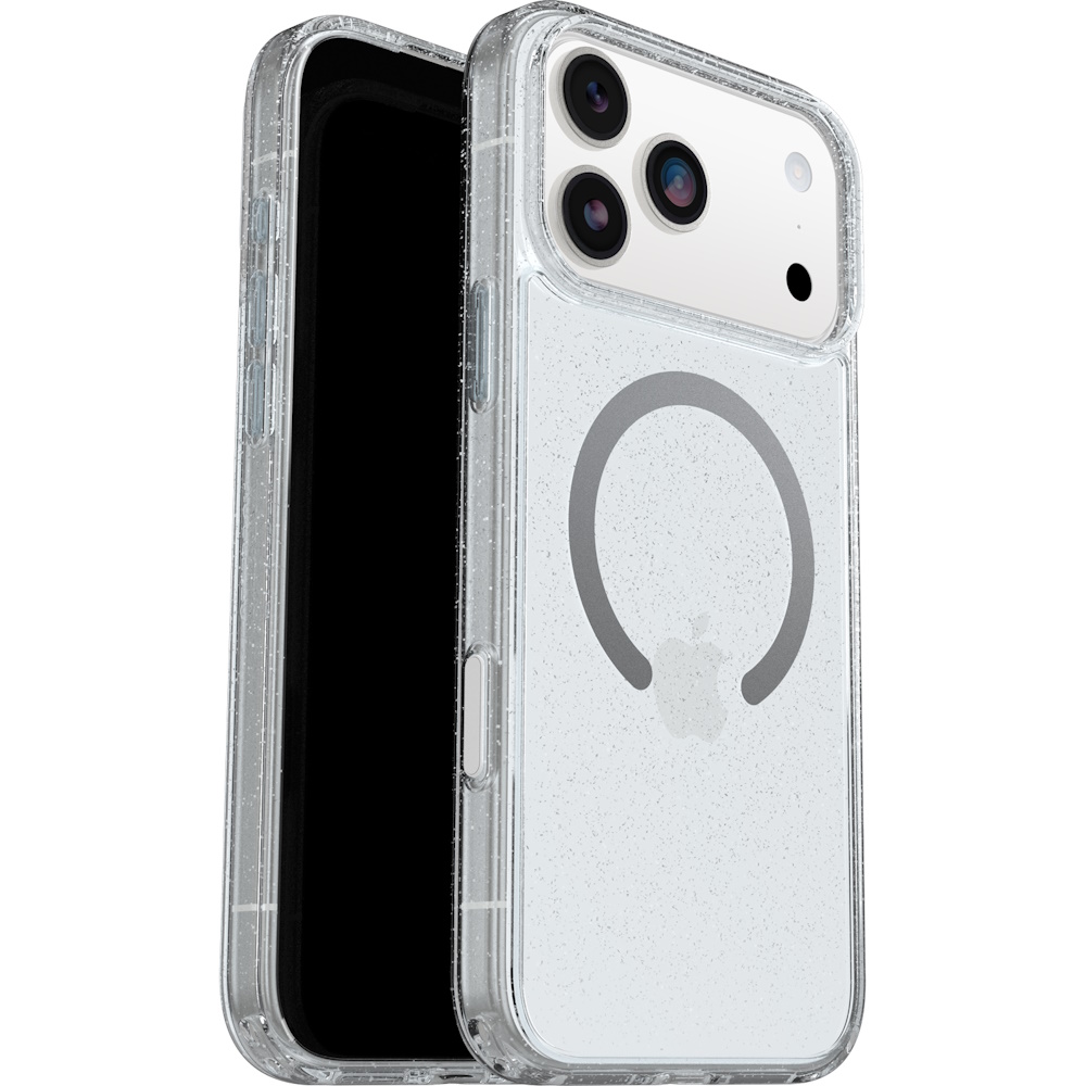 כיסוי סיליקון ל-iPhone 17 Pro Max ‏OtterBox &lrm;Symmetry MagSafe iPhone 17 Pro Max שקוף מנצנץ