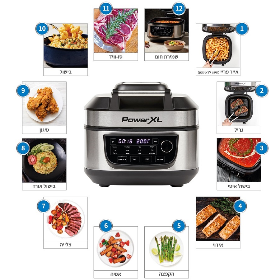 multi cooker 12in1 powerxl