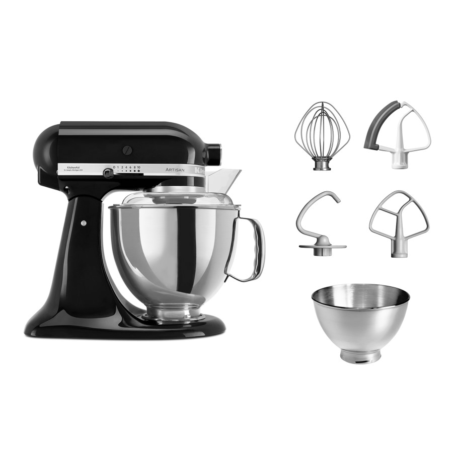תמונה של מיקסר מקצועי 2 קערות kitchenaid