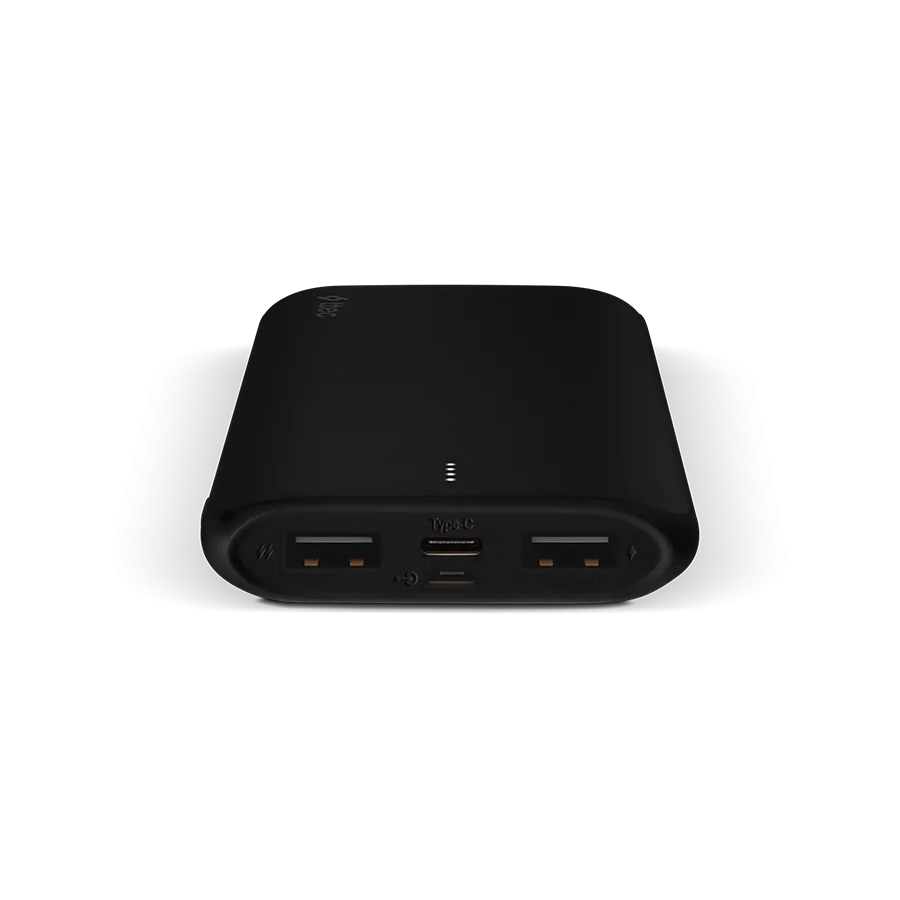 סוללת גיבוי ניידת 10,000mah כולל חיבור usb-c ושני חיבורי ttec usb-a