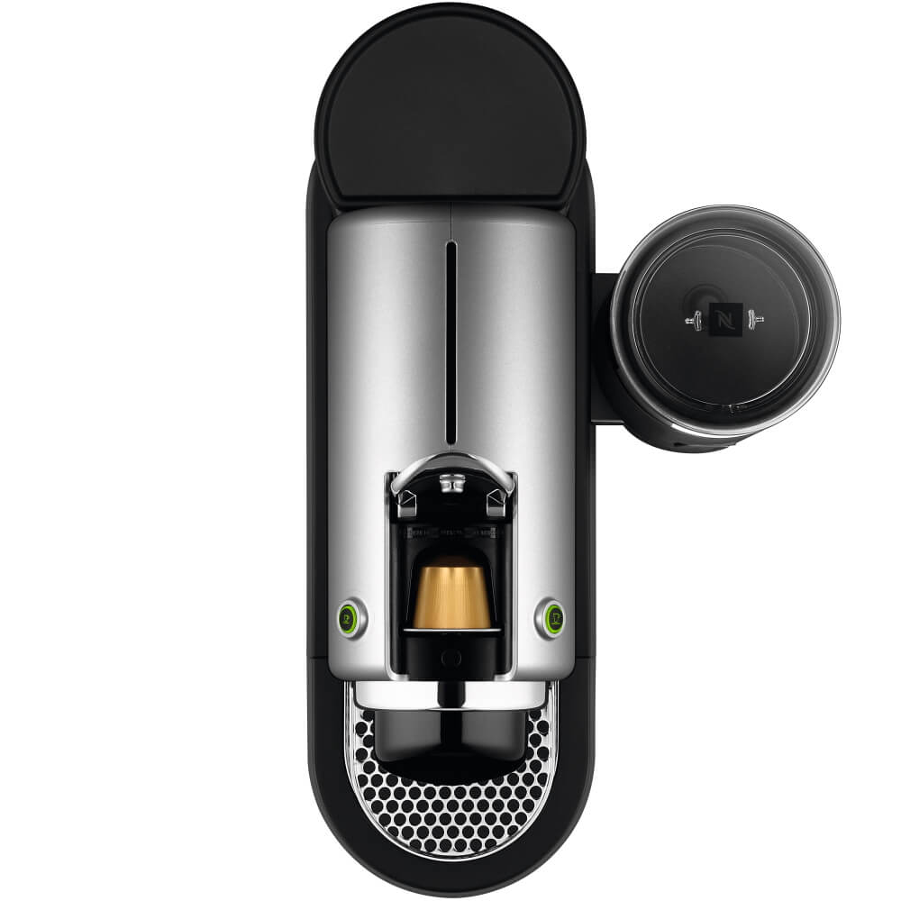 מכונת קפה ומקציף חלב nespresso