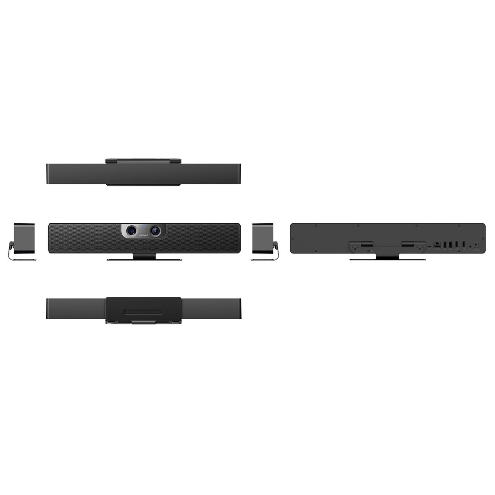 מערכת וידאו קונפרנס עם מצלמת dual-cam לחדרי ישיבות גדולים nexvoo