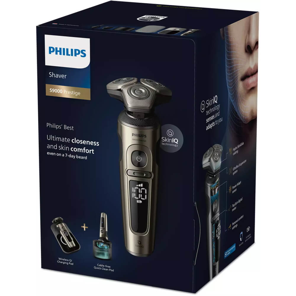 מכונת גילוח נטענת - גילוח רטוב/יבש philips