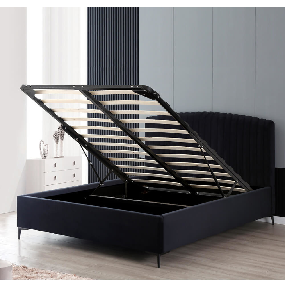 מיטה זוגית מעוצבת כולל ארגז מצעים home decor