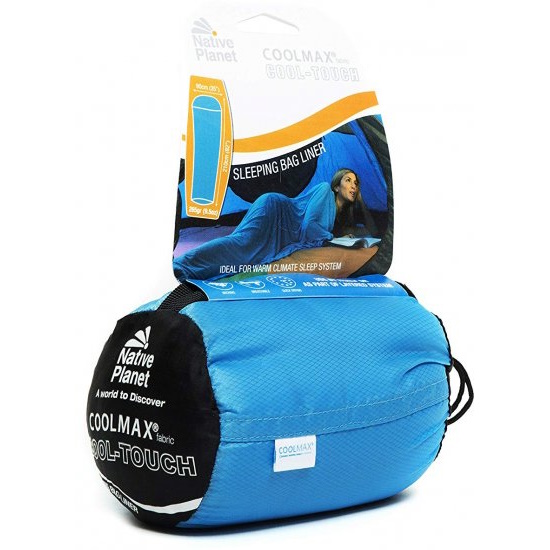 ליינר מנדף לשק שינה Coolmax &lrm;Liner כחול