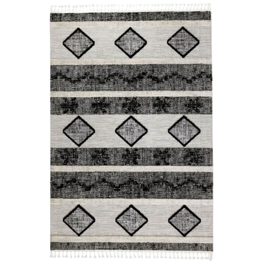 שטיח מודרני בעיצוב גיאומטרי תלת-ממדי Carmel Floor &lrm;בילבאו 02 230X160 ס"מ