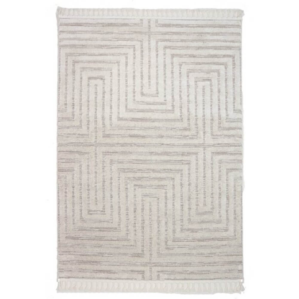 שטיח מודרני בעיצוב גיאומטרי תלת-ממדי Carmel Floor &lrm;בילבאו 05 230X160 ס"מ