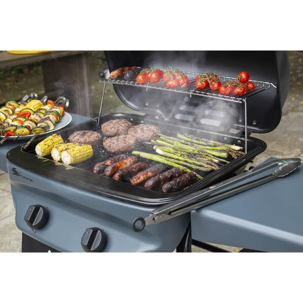 גריל גז - 2 מבערים sahara bbqs