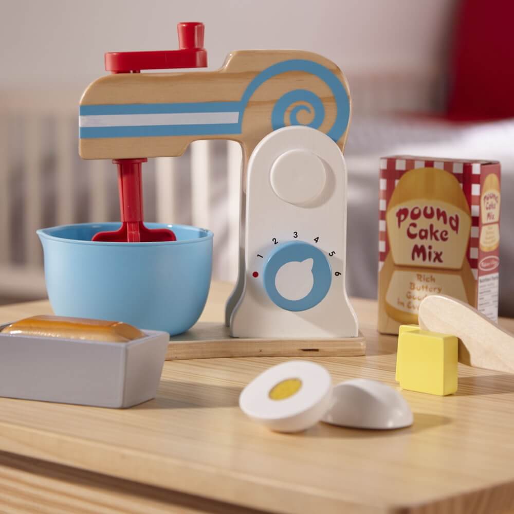 ערכת מיקסר ואביזרים לאפייה melissa&doug