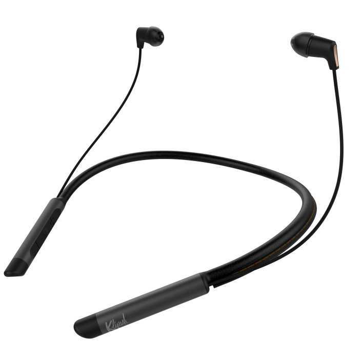 t5 neckband black klipsch