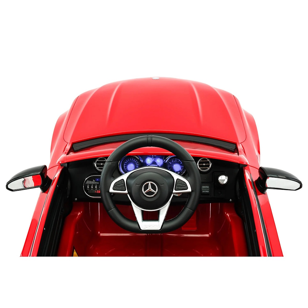 מכונית מרצדס ממונעת לילדים כולל שלט 12v