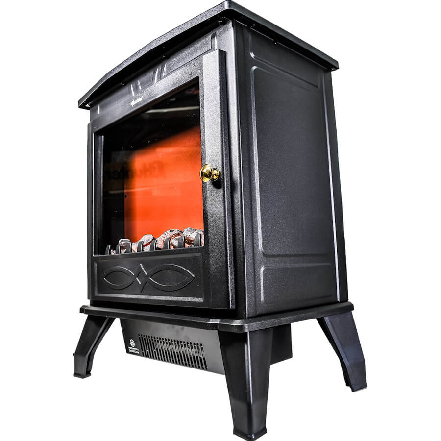 קמין חימום חשמלי 1800w‏ arrow