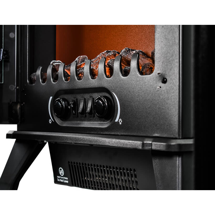 קמין חימום חשמלי 1800w‏ arrow