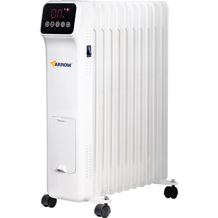 רדיאטור 11 צלעות 2500W כולל שלט ומתקן לחות Arrow &lrm;600702-006