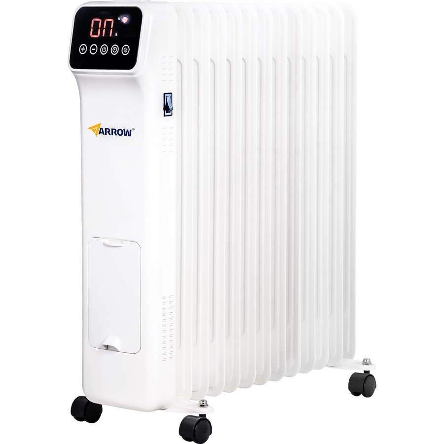 רדיאטור 13 צלעות 2600w כולל שלט ומתקן לחות arrow