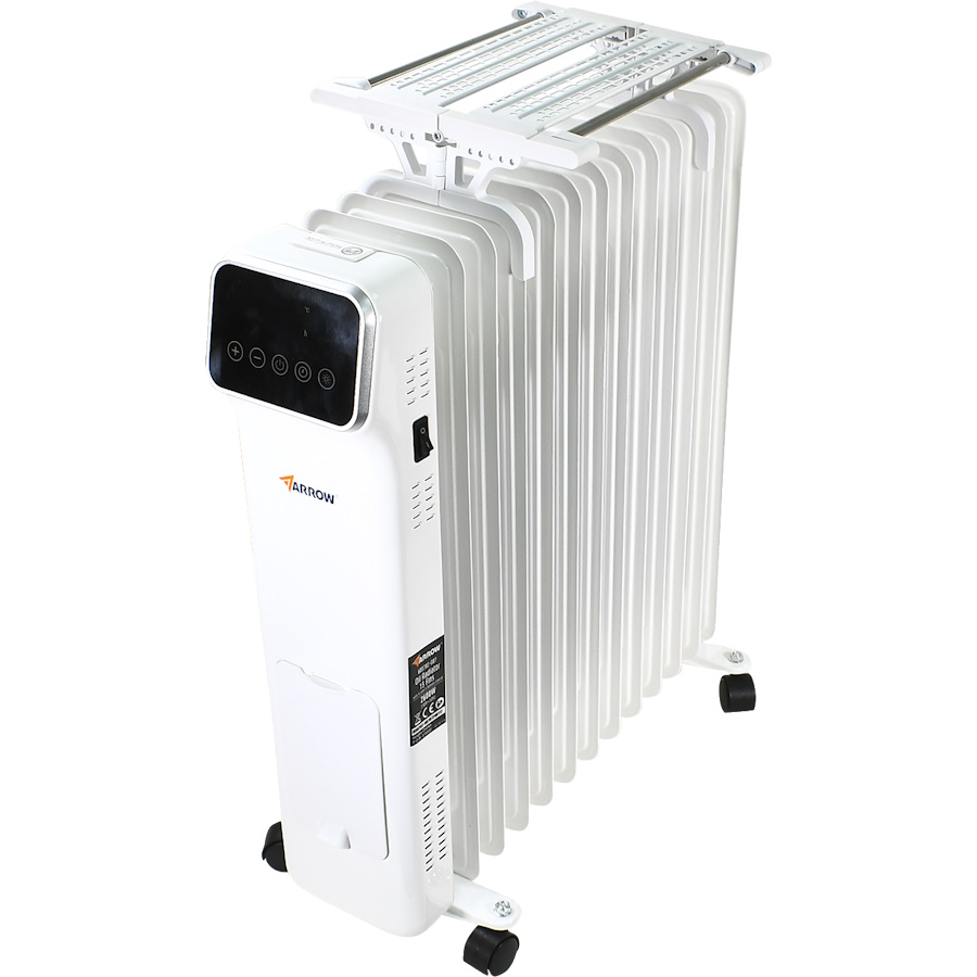 תמונה של רדיאטור 13 צלעות 2600w כולל שלט ומתקן לחות arrow