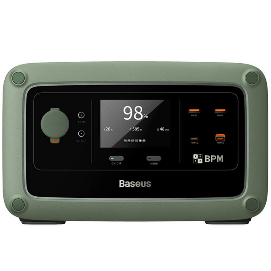תחנת כוח ניידת Baseus 600W 576Wh &lrm;Energy Stack 600W Power Station