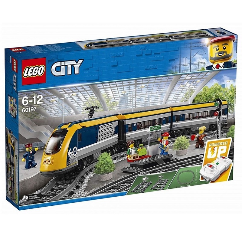 סרטון - לגו רכבת נוסעים מסדרת סיטי lego  לגו  60197 city (גילאי 6+)