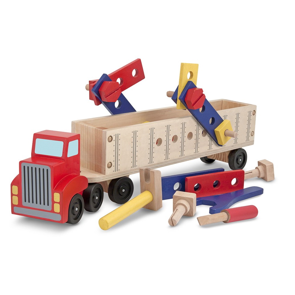 big-rig building truck melissa&doug