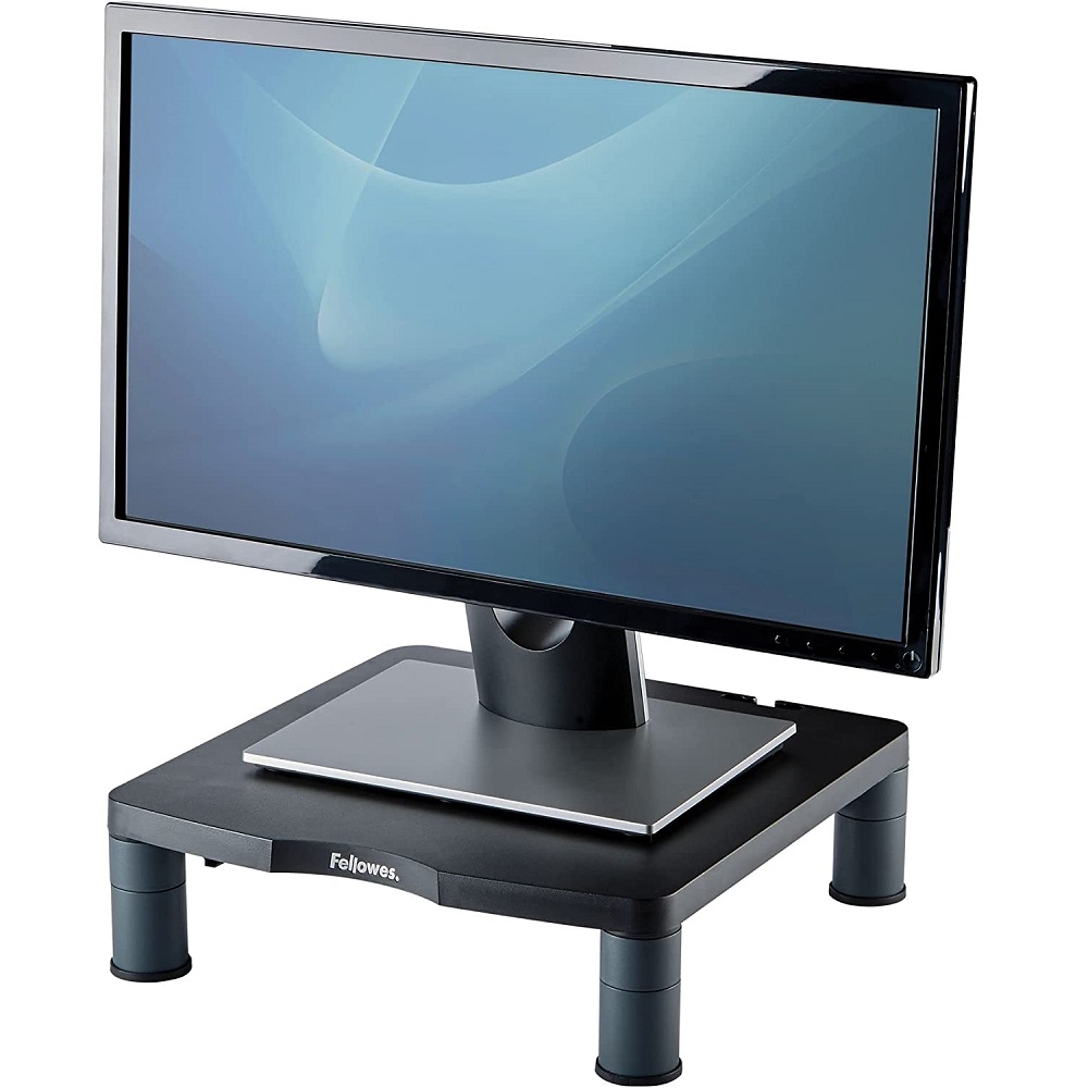 מגביה מסך ארגונומי Fellowes &lrm;Standard Monitor Riser שחור