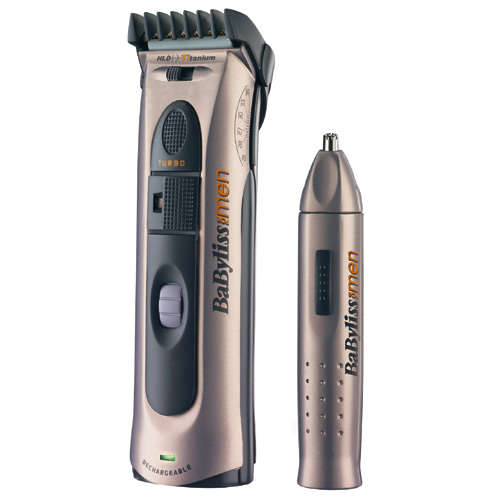 סרטון - מכונת תספורת, זקן, אף, אוזן babyliss  בייביליס  e774xdile