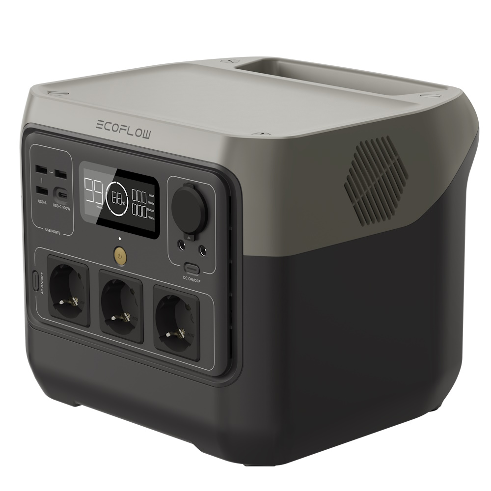 תמונה של תחנת כוח ניידת ecoflow 800w-1600w 768wh