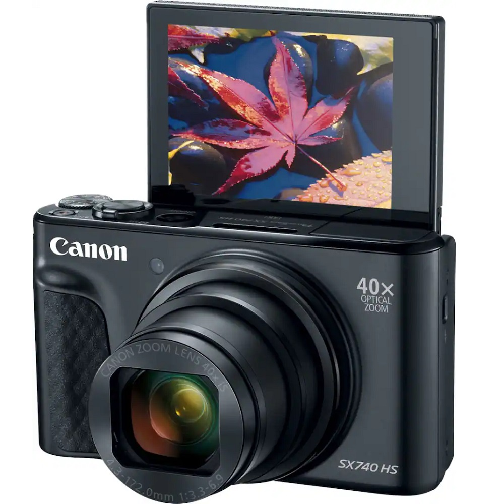 powershot sx740 hs שחור canon