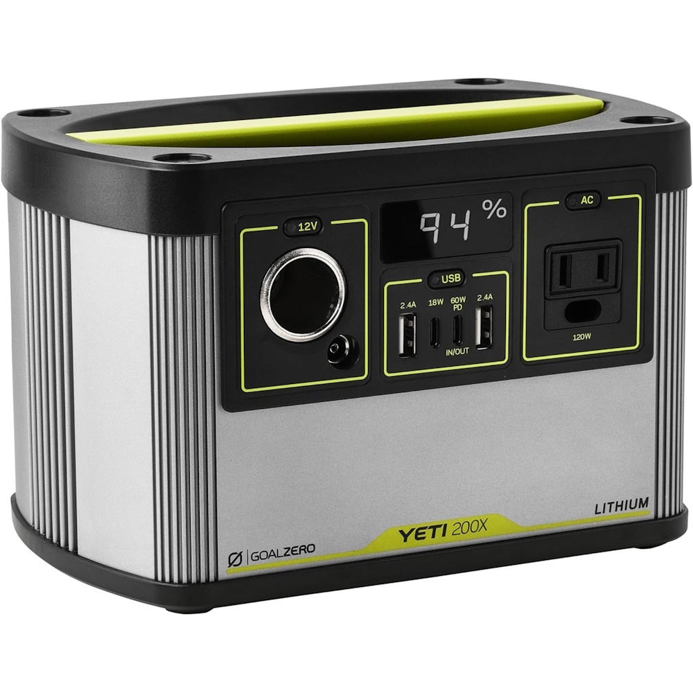 תחנת כוח ניידת Goal Zero 120W 187Wh &lrm;YETI 200X