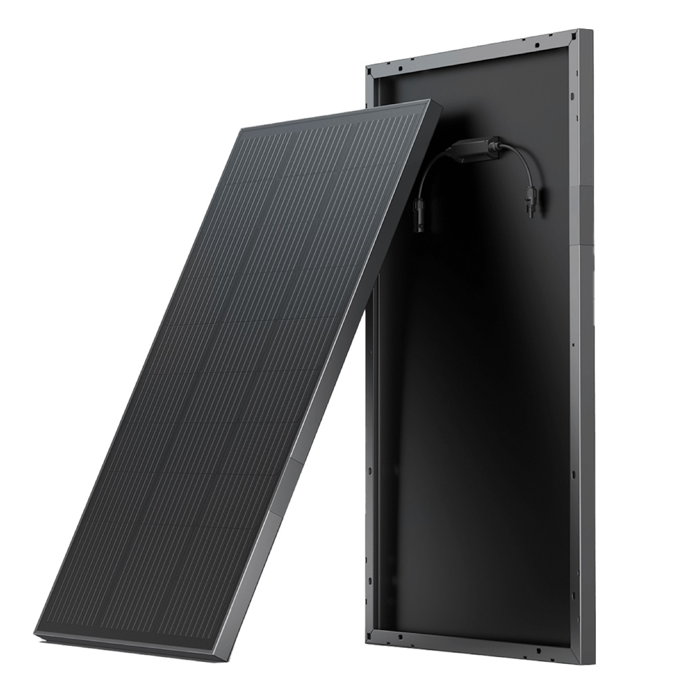 סט 2 פאנלים סולאריים נייחים קשיחים EcoFlow 100W &lrm;100W Fix Solar Panel Set 2pcs