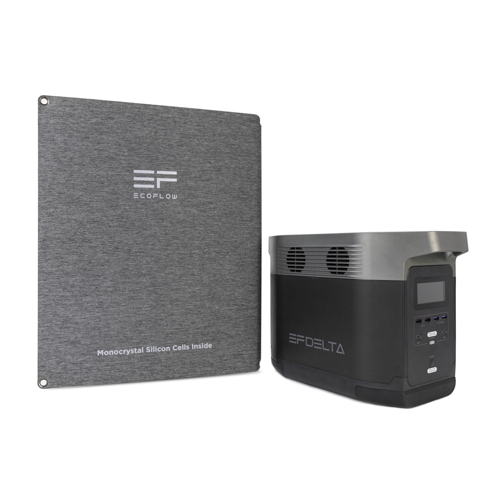 פאנל סולארי מתקפל ecoflow 110w