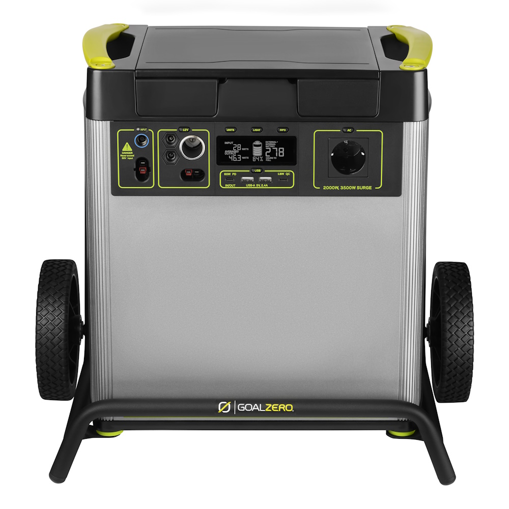 תחנת כוח ניידת goal zero 2kw 6kwh