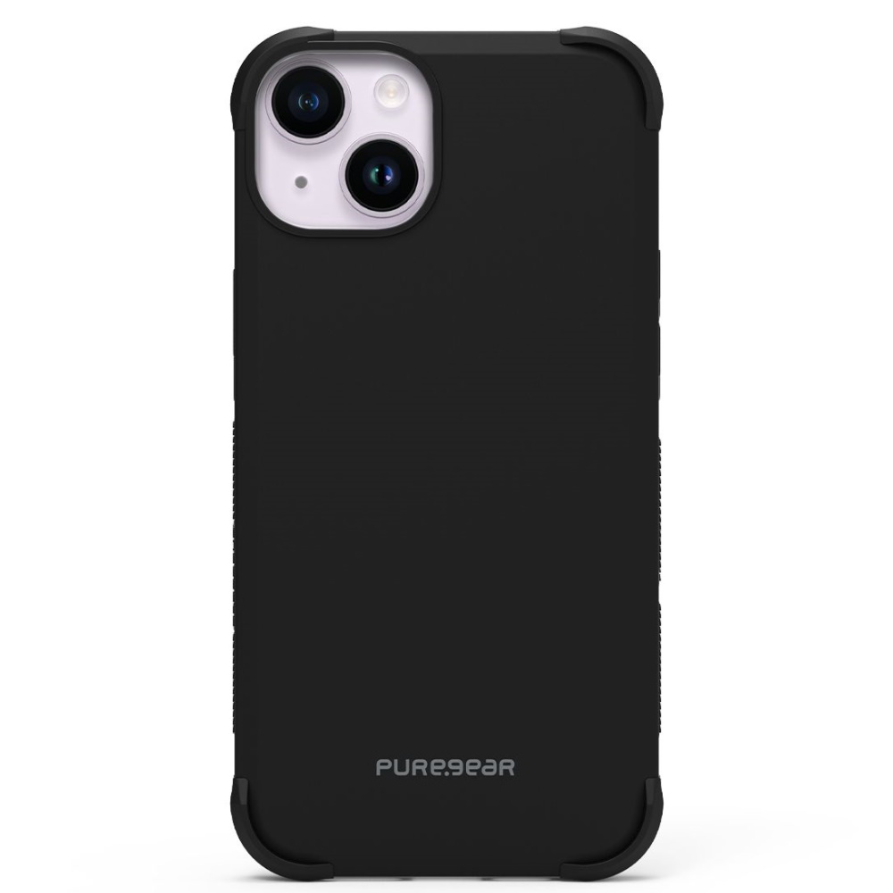 כיסוי אחורי שחור PureGear &lrm;iPhone 14 Plus - DualTek שחור