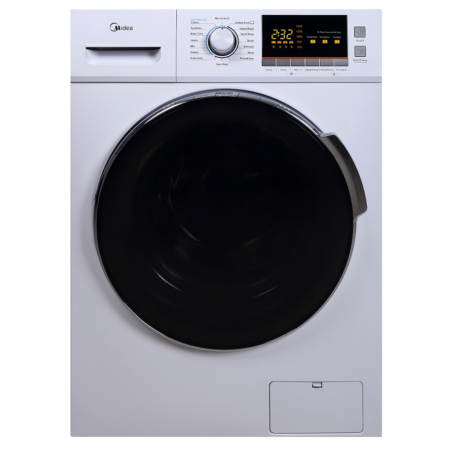 מכונת כביסה משולבת מייבש 8\8 קג midea