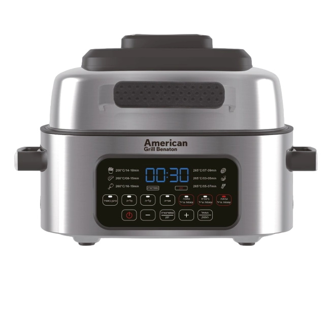 סיר גריל חשמלי 6 ליטר Benaton &lrm;American Drill BT-AG1